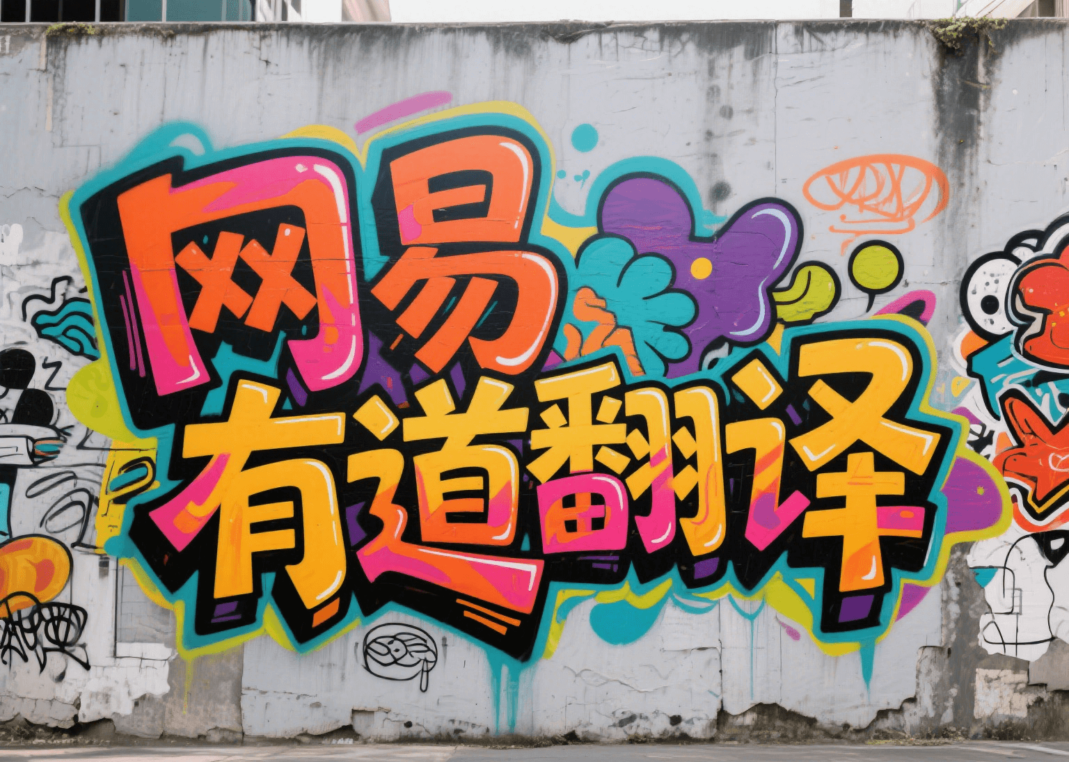 有道翻译海报
